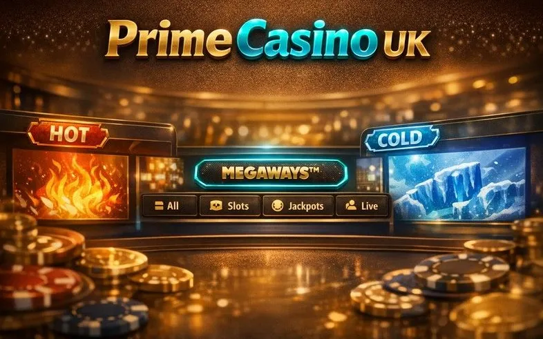 Prime Casino login page banner