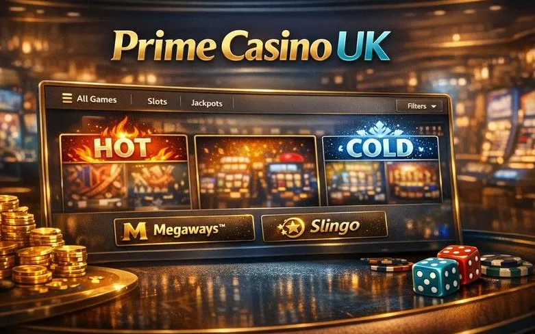 Prime Casino login page banner